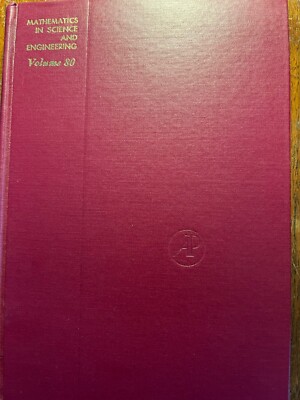 SYSTEM IDENTIFICATION MATHEMATICS IN SCIENCE RARE 1971 Edition
