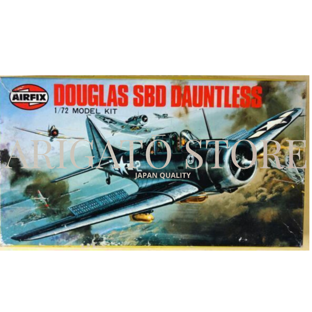 航空機・ヘリコプター Airfix 1:72 Douglas SBD-3 Dauntless AIRFIX 1/72 Douglas SBD Dauntless model kit -Unassembled - From