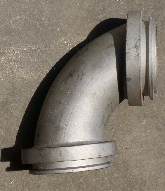 Yanmar Marine 6LP Stainless Steel Exhaust Elbow eBay