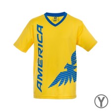 club america mexico soccer kids jersey agulias del america yellow 1 Youth 