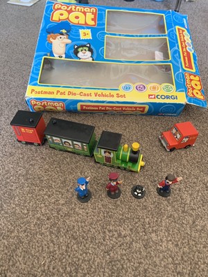 postman pat train set