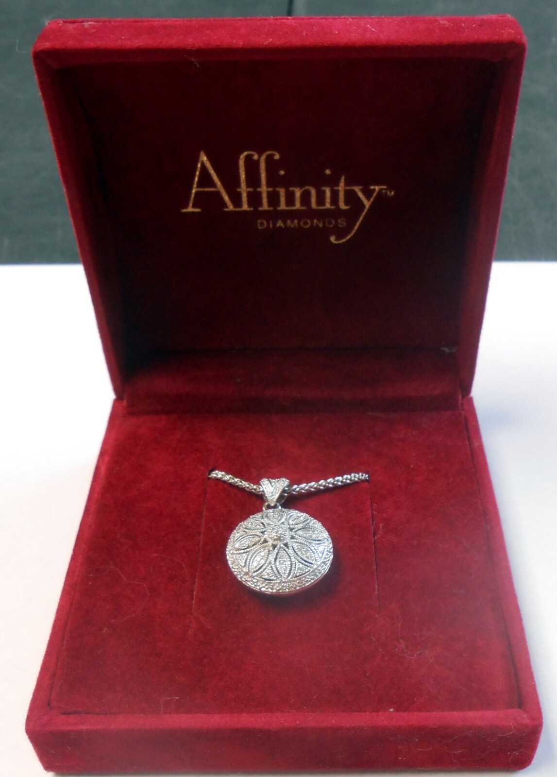 Original Affinity 925 Silver Pendent/Necklace & P… - image 1