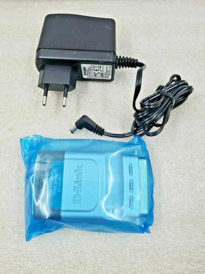 D LINK DP-301P+ PARALLEL PORT FAST ETHERNET PRINT SERVER - Image 4 of 4