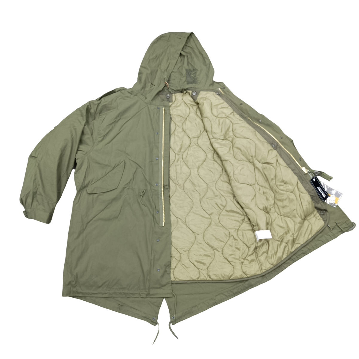 US Army M51 Fishtail Parka with Quilt Liner Korean War