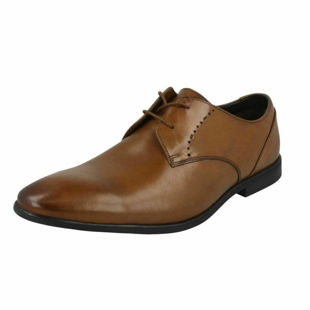 clarks men's bampton lace formal shoes