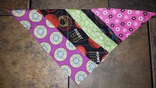 Customized, Hand-crafted Dog Bandana Several Colors and Patterns Available