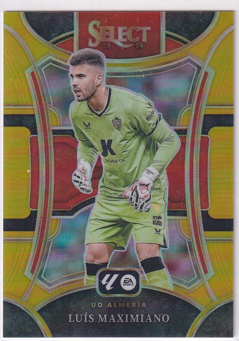 Panini Select La Liga 2023-24 No. 187 Luis Maximiano Gold Prizm 5