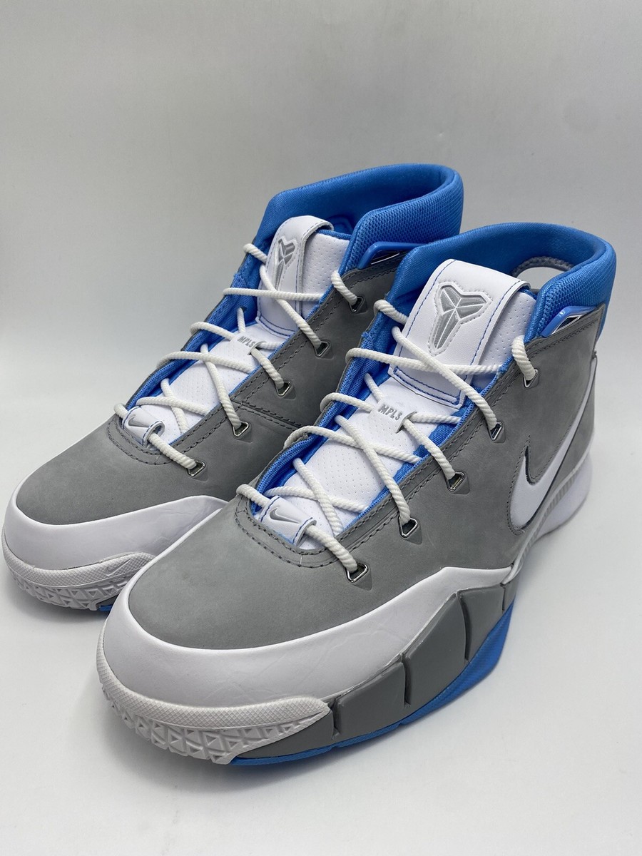 Nike Kobe 1 Protro Wolf Grey White Shoes (AQ2728 001) Men's Size