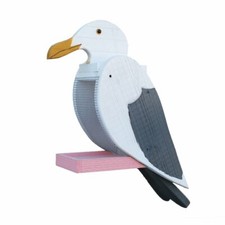 Amish Handcrafted Wooden Backyard Bird Feeder - Seagull - Made In USA