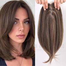 Hair Toppers for Women as Human Toppers Hair Pieces for Women with Thinning Hair