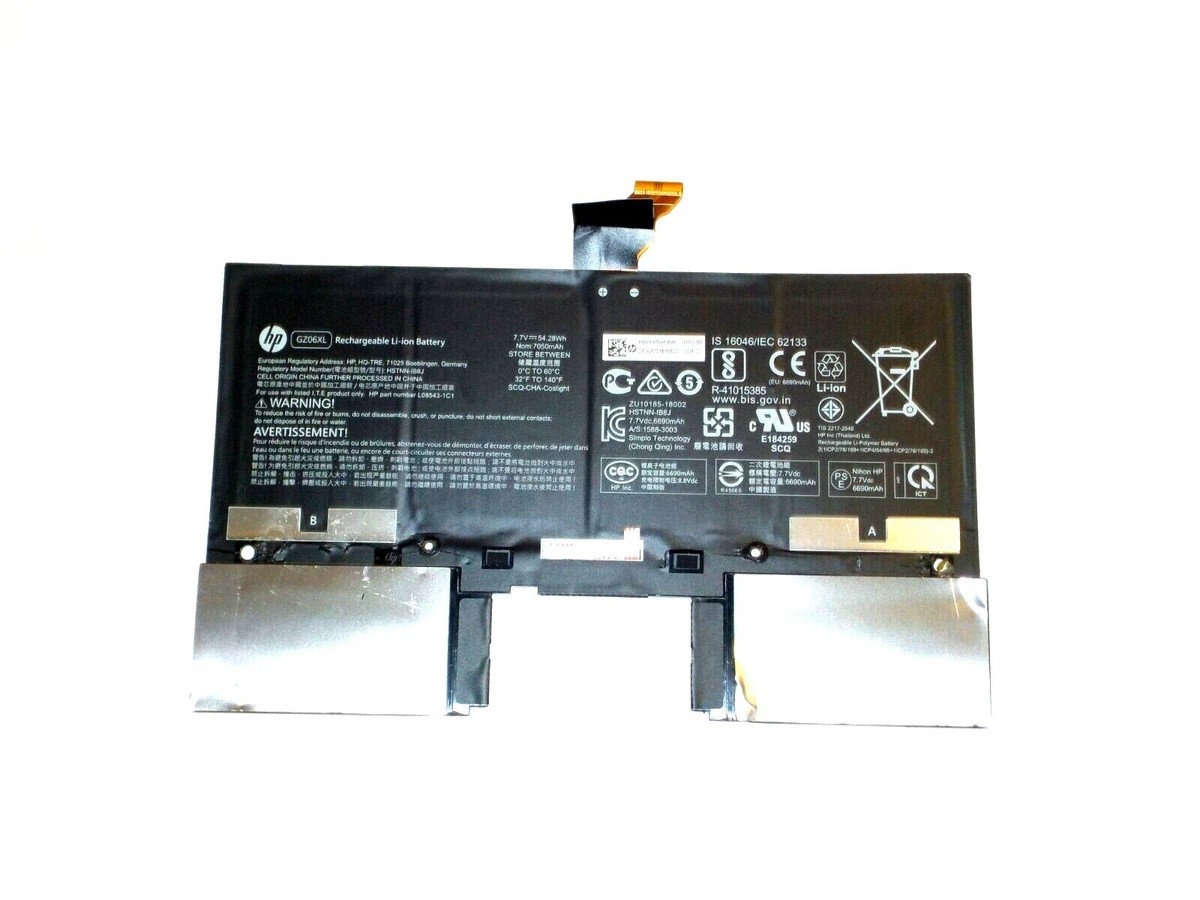 OEM GZ06XL OEM Battery for HP Spectre Folio 13-ak HSTNN-IB8J  