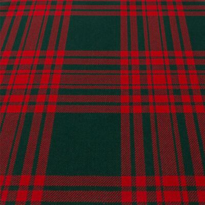 10 Unzen leichter Stoff Material Menzies grün modern Tartan 1 Meter