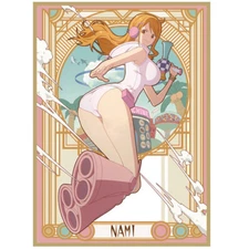 Trading Card ONE PIECE Nami OPCG Card Sleeves 66X91mm Standard Size 60pcs