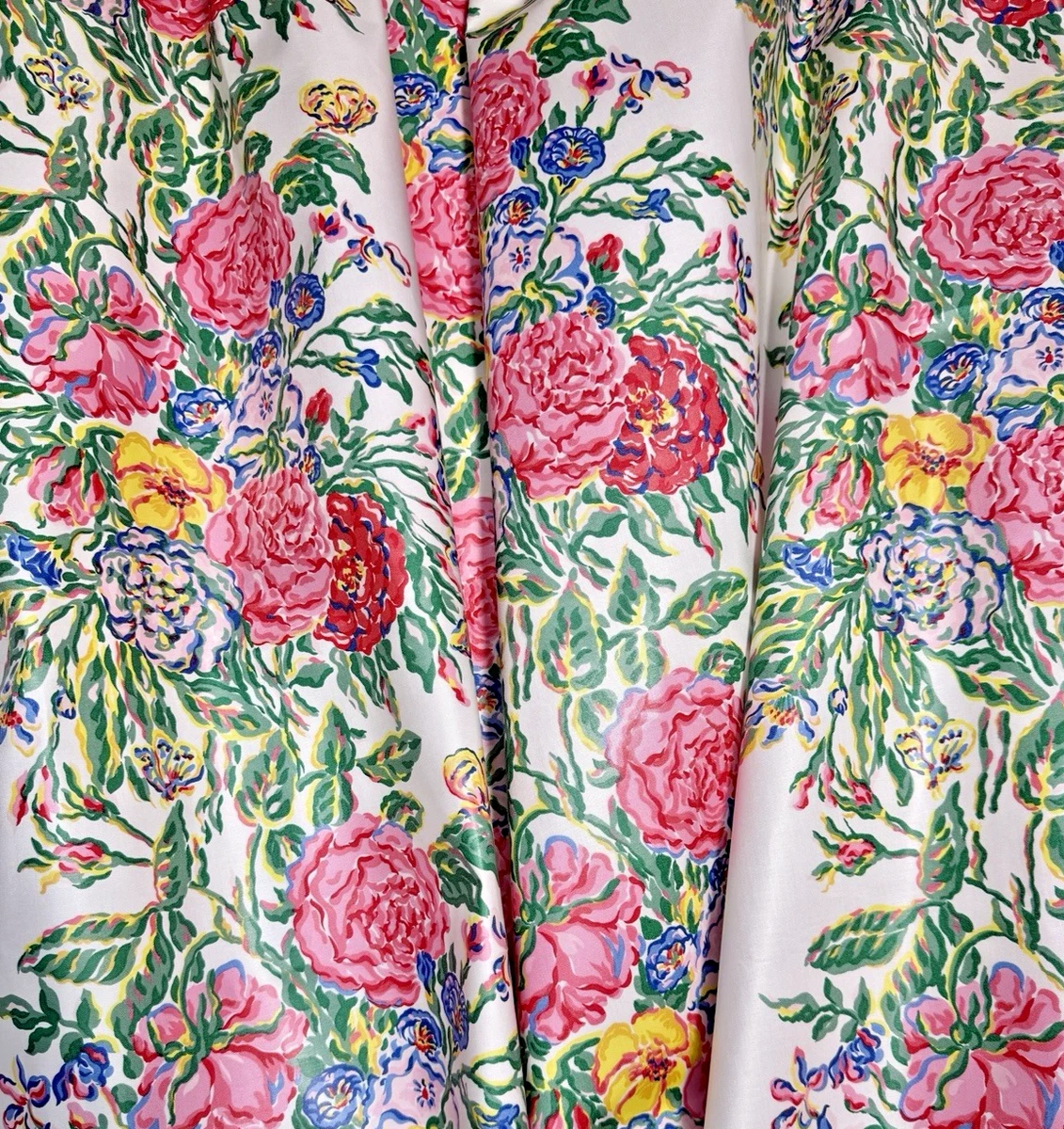 Chintz Fabric In Collectible Cotton Fabric (1930-Now) for sale | eBay