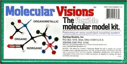 Molecular Visions (Organic, Inorganic, Organometallic) Molecular Model Kit #1 by