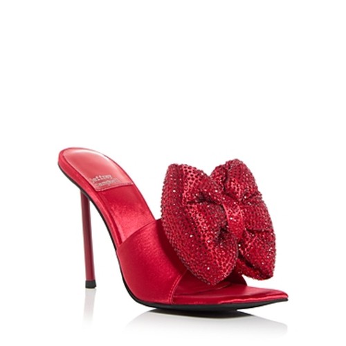 Jeffrey Campbell Women's Bow-Down Embellished High Heel