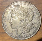 1921 D Morgan Silver Dollar