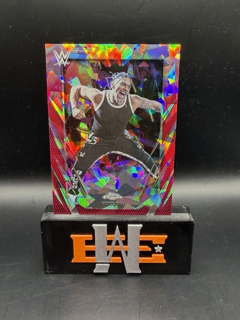 2020 Topps WWE Chrome Sapphire Bronco Nima Papadascha #1/1