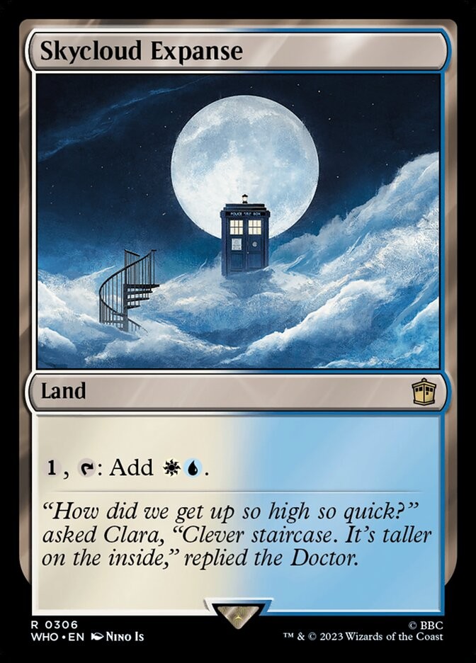 Skycloud Expanse 306 NM Doctor Who MTG B