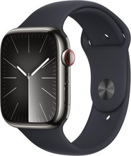 Apple Watch Series 9 GPS  LTE 41MM Graphite Stainless Steel Case Midnight