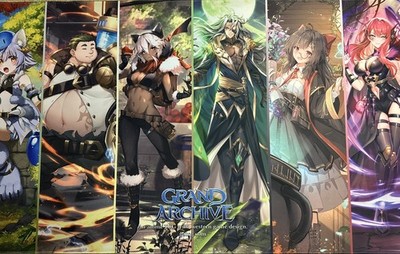 Grand Archive PTM Revelfest プレイマット Grand Archive TCG 6ft Table Mat ALC/MRC Full Art Playmat