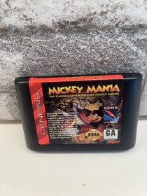 Mickey Mania: The Timeless Adventures Of Mickey Mouse SEGA Genesis CIB COMPLETE