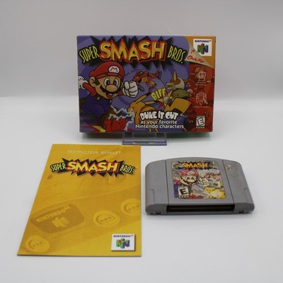 *Authentic* Super Smash Bros (Nintendo 64) - CIB - 1 Year Warranty! - (READ)