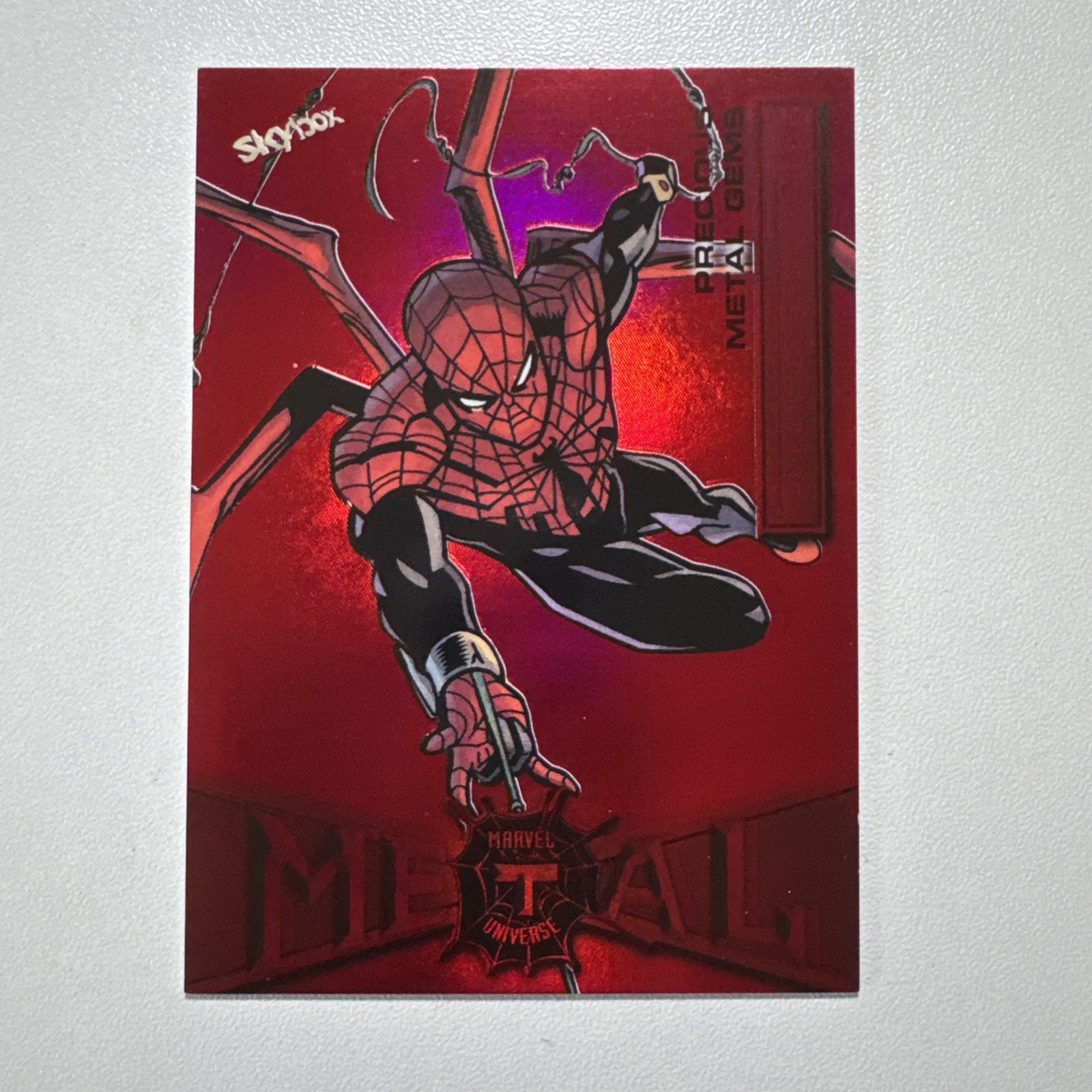 2022 Upper Deck Marvel Metal Universe PMG Red /100 Superior Spider-Man #88 ob9