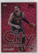2021-22 Panini NBA Hoops City Edition Hyper Red /99 Zach LaVine #21 s1i