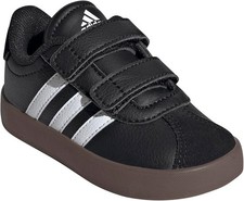 Toddler adidas VL Court 3.0 CFI Black 100 Authentic New