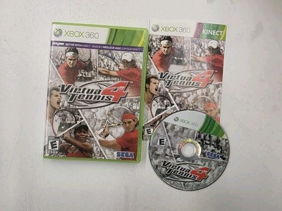 XBOX 360 Game Virtua Tennis 4 CIB Complete In Box 