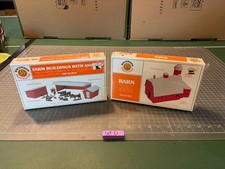 NEW Bachmann Train HO Scale 45151 BARN  45152 FARM BUILDINGS w/ ANIMALS Lot D
