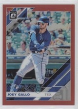 2019 Panini Donruss Optic Red Prizm 30/60 Joey Gallo #112 2qw