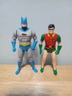 BATMAN & ROBIN Vintage 1984 DC Super Powers Lot Kenner 80's Rare figures 1989