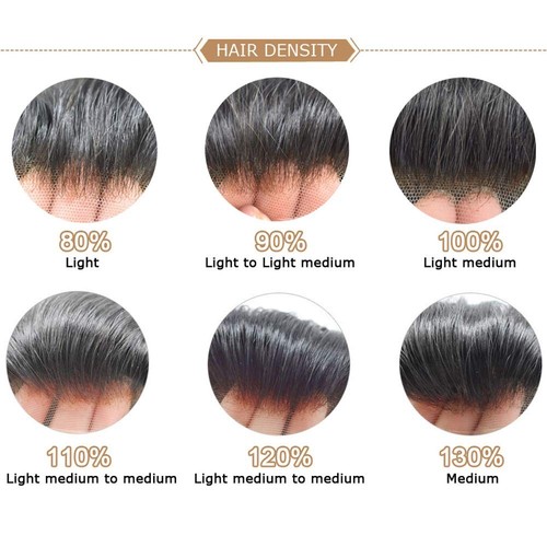 Swiss Lace Men Toupee HairpieceFull French Lace Hair Replacement System For Man - Picture 10 of 87