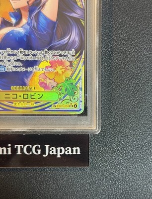 PSA 10 Nico Robin EB03-055 SP SR Parallel ONE PIECE Card Heroines