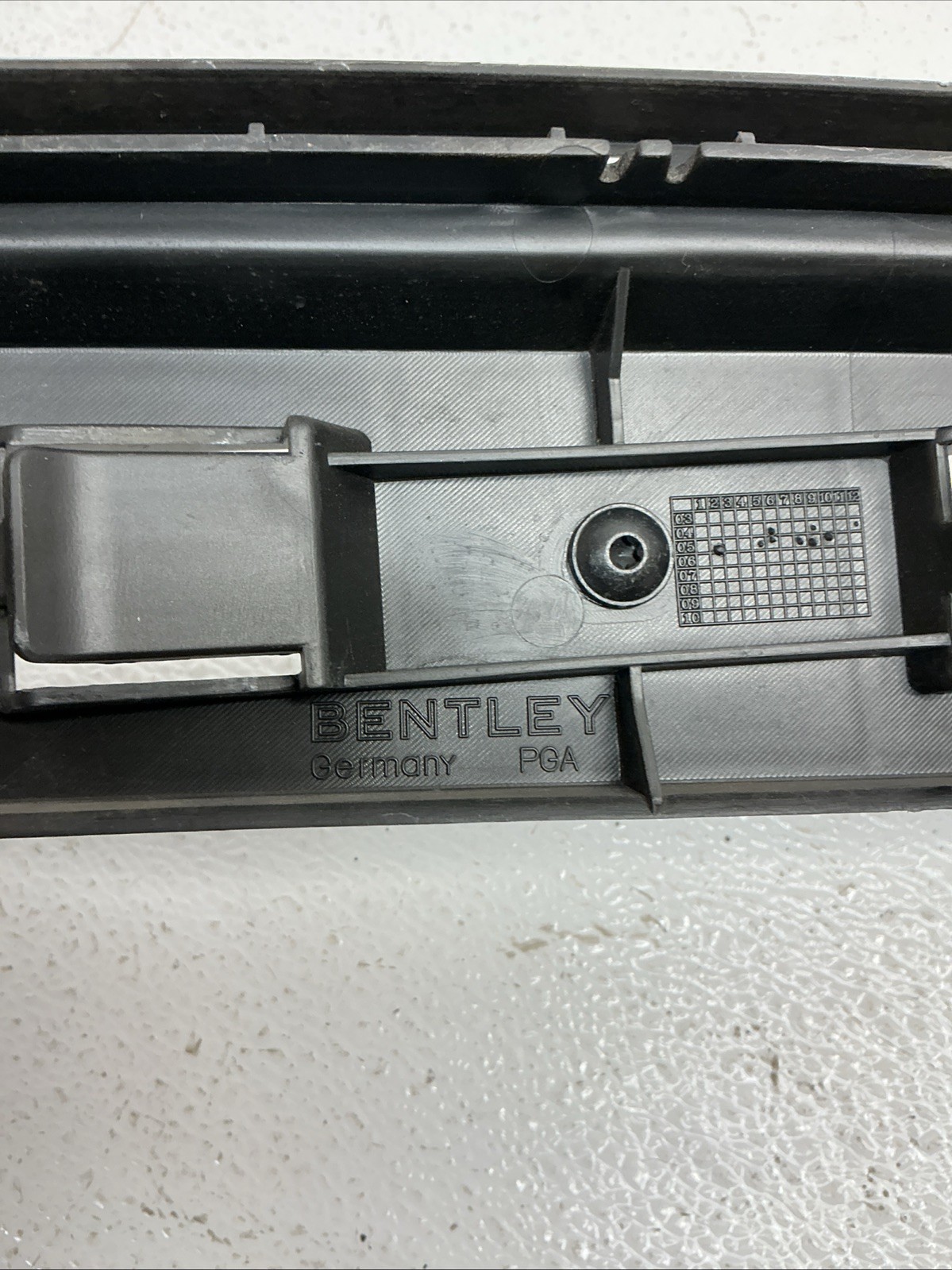 Bentley Continental Flying Spur Rear Right Bumper Support Bracket 3W5807376B OEM