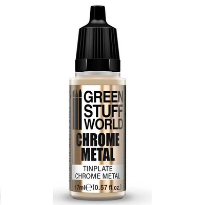 #ad Green Stuff World for Models and Miniatures Chrome Paint – Tinplate 3693 $6.99