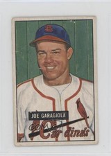 1951 Bowman Joe Garagiola #122 2u3