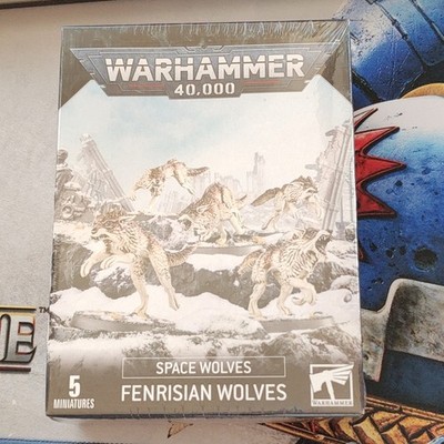 Games Workshop Warhammer 40K Space Wolves Fenrisian Wolves Miniatures