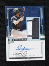 2024 Panini Impeccable Holo Silver 5/25 Roderick Arias #EPJ-RA Auto 0jp9