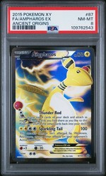 Ampharos EX 87/98 XY Ancient Origins Full Art Holo