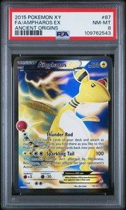 Ampharos EX 87/98 XY Ancient Origins Full Art Holo
