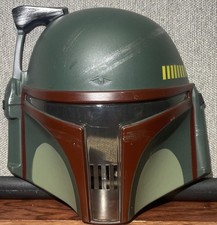 SCARCE 2009 Rubie s BOBA FETT STAR WARS HALLOWEEN COSPLAY MASK WITH ANTENNA