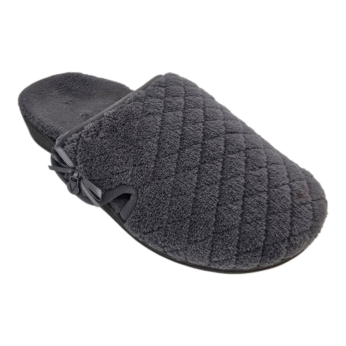 Vionic Adilyn Women's Orthotic Support Slippers Dark Grey | eBay