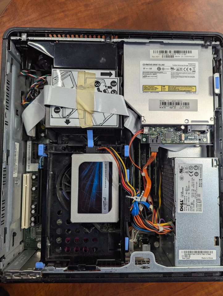 Dell Optiplex 745 Desktop Computer - Pentium D 3.0Ghz, 8GB RAM, 250GB SSD - Image 4 of 4