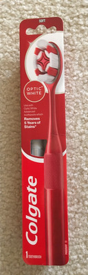 Colgate Optic White Soft Manual Toothbrush   BRAND NEW IN BOX