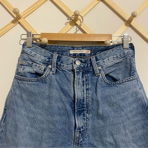 Levi’s Ribcage Straight Medium Wash Jeans size 29 - Picture 2 of 8