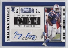 2019 Panini Contenders Draft Picks College Ticket Jaylon Ferguson Rookie Auto RC
