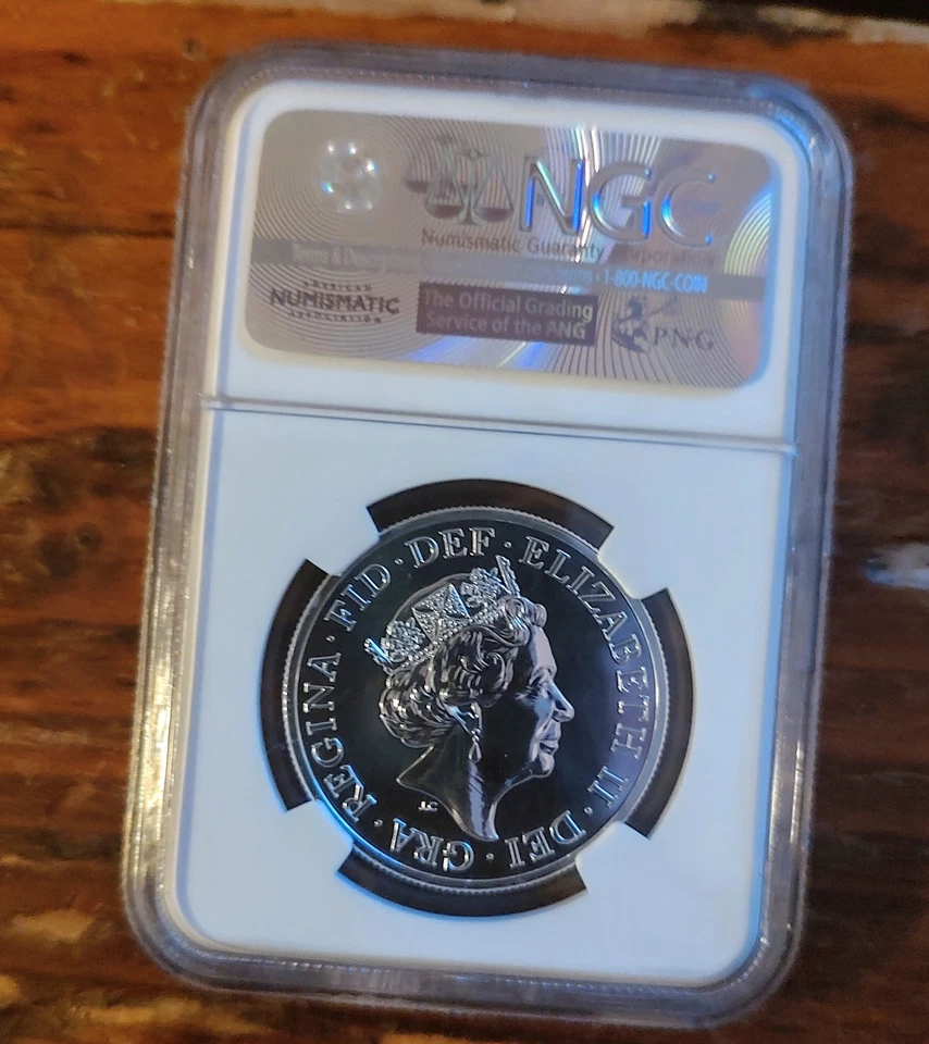 2015 Britannia MS70 DPL coin - Image 2 of 2
